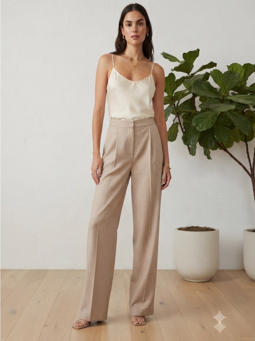 Aritzia Wilfred
Ibiza Pant Tan Size 8 Business Casual
